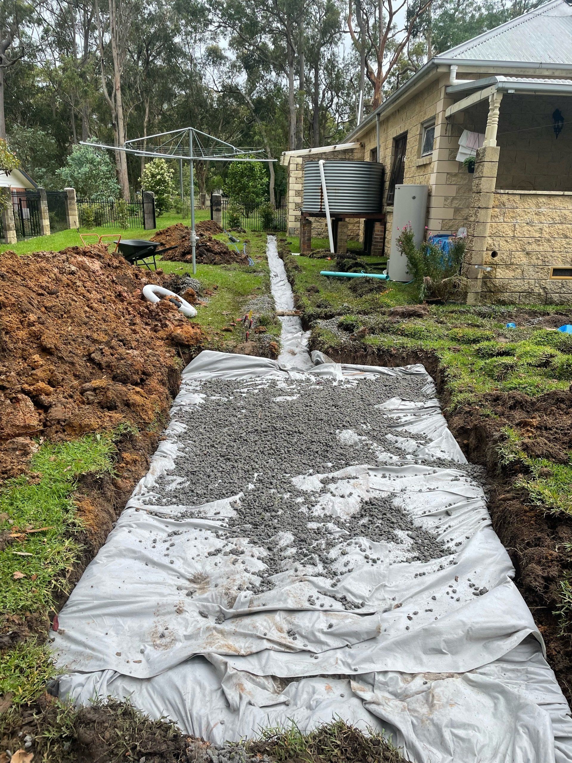 Covered Drainage System — Raymond Terrace, NSW — NPD Plumbing & Drainage Pty Ltd