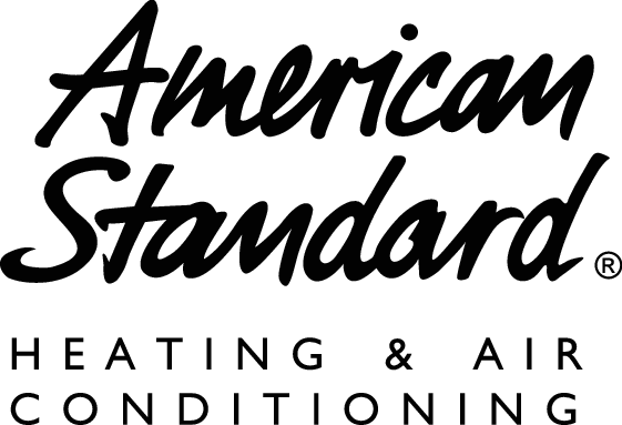 American Standard Heating & Air Conditioning logo in black text on a white background