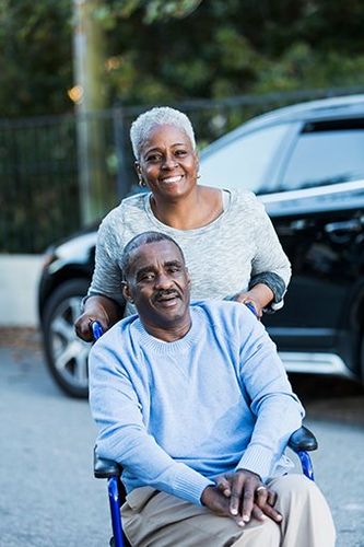 Man In Wheel Chair — Smyrna, DE — Acts From The Heart