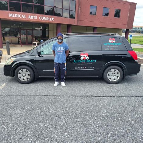 Man Beside The Car — Smyrna, DE — Acts From The Heart