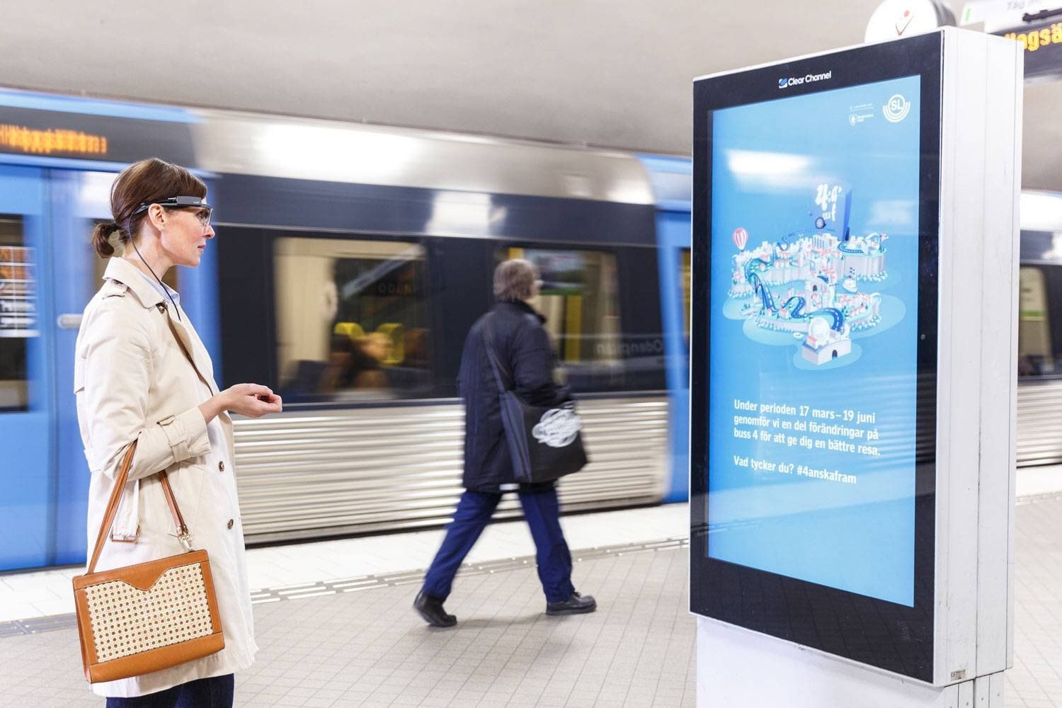 Eye Tracking Onderzoek Tobii Pro Glasses 2 Bruikbaarheid testen op metrostation
