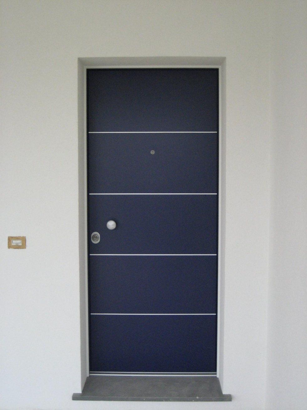 Porta blu
