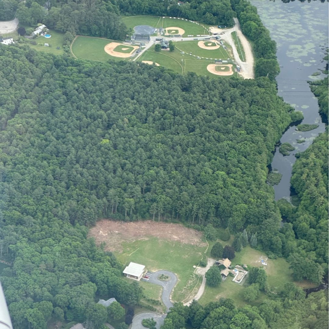 Aerial view: Knight Way Campus