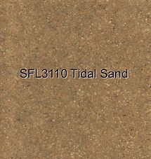 Brown sandy texture labeled “SFL3110 Tidal Sand”