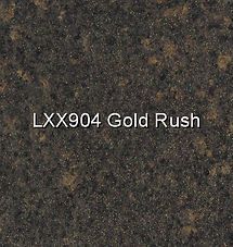 Dark speckled texture labeled “LXX904 Gold Rush”