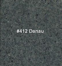 Dark gray textured background with white text reading “#412 Danau”