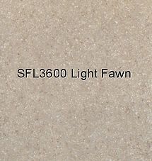 Light fawn textured surface labeled “SFL3600 Light Fawn”