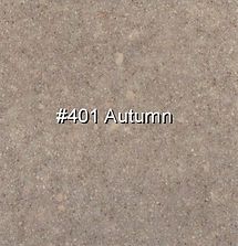 Beige textured surface labeled “#401 Autumn”