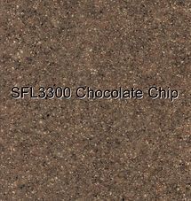 Brown speckled surface labeled “SFL3300 Chocolate Chip”