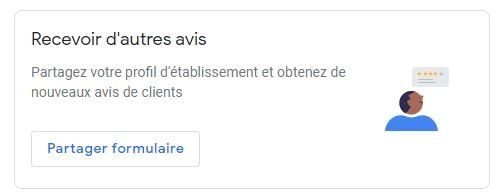 recevoir des avis Google My Business