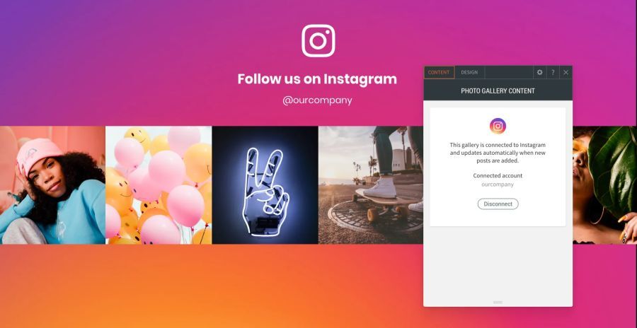 Instagram intégration Visibleo