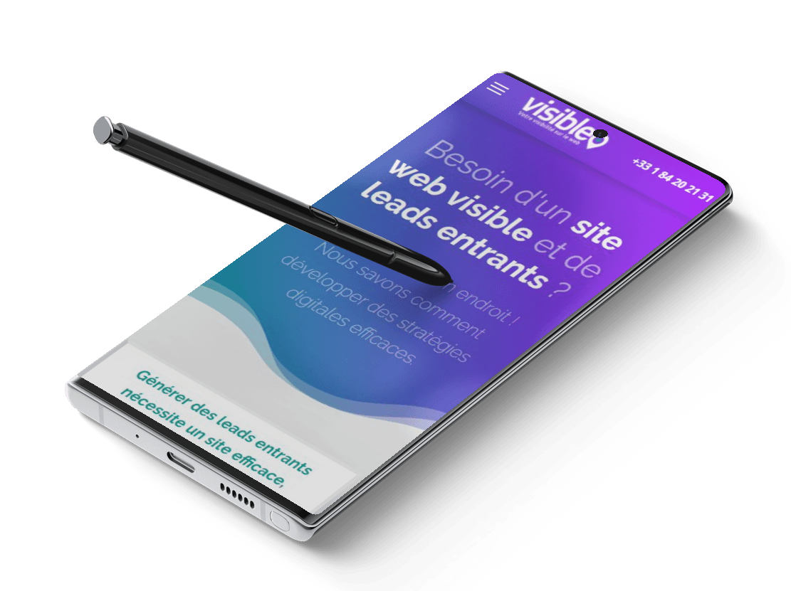 Site optimisé mobile