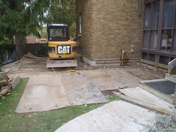 exterior excavation