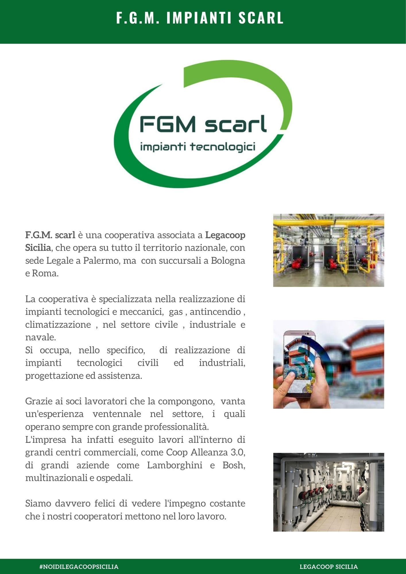 FGM Scarl Impianti tecnologici