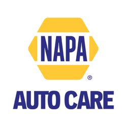 NAPA Auto Care logo in blue and yellow
