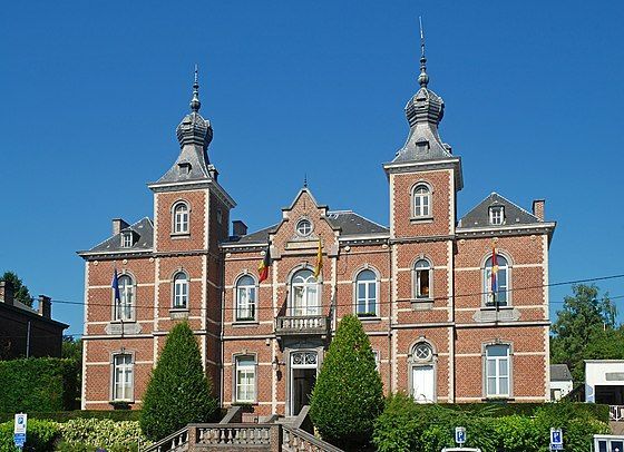 Vélo cargo publicitaire à Ottignies