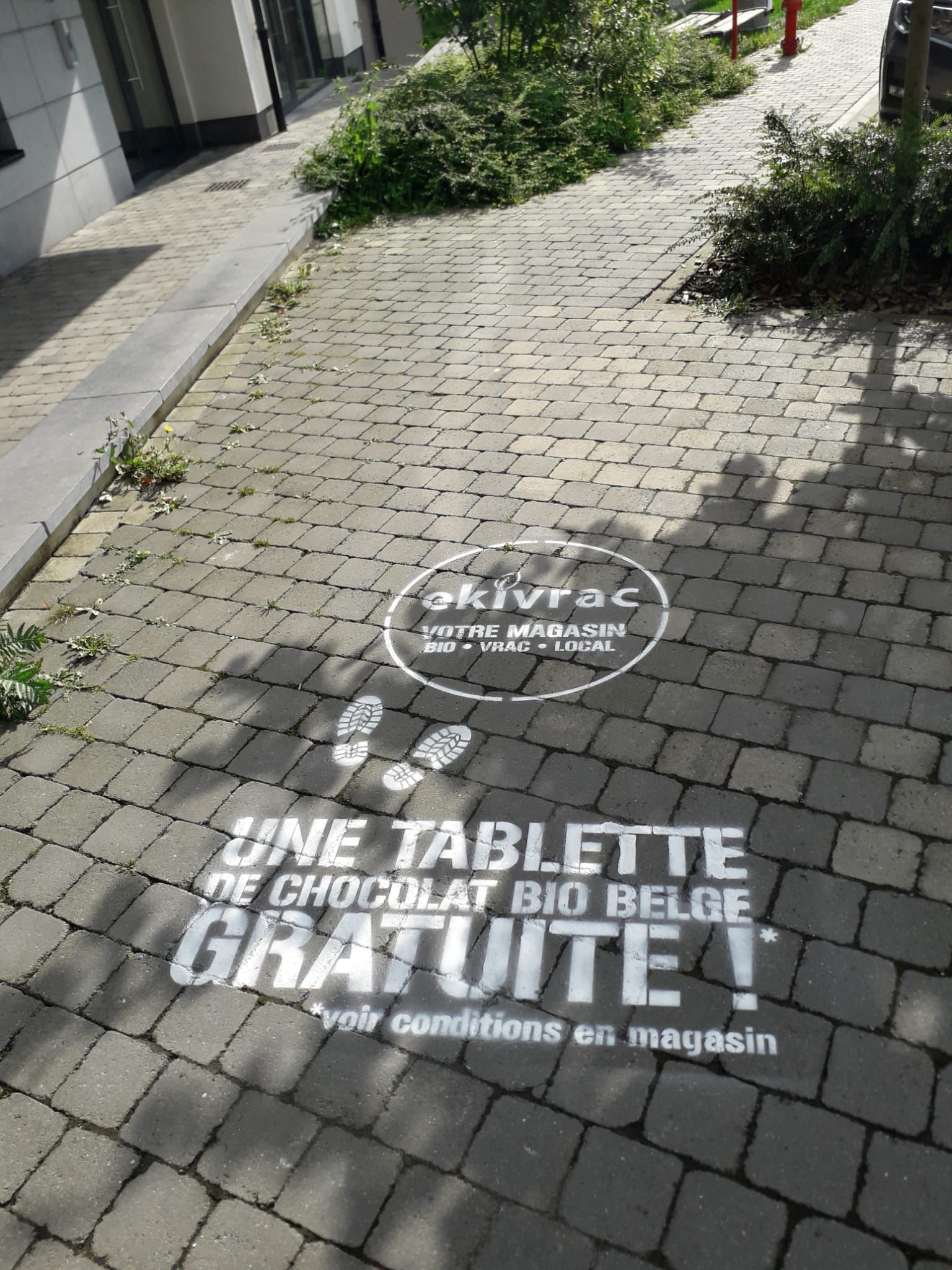 Chalk-tag - marquage publicitaire