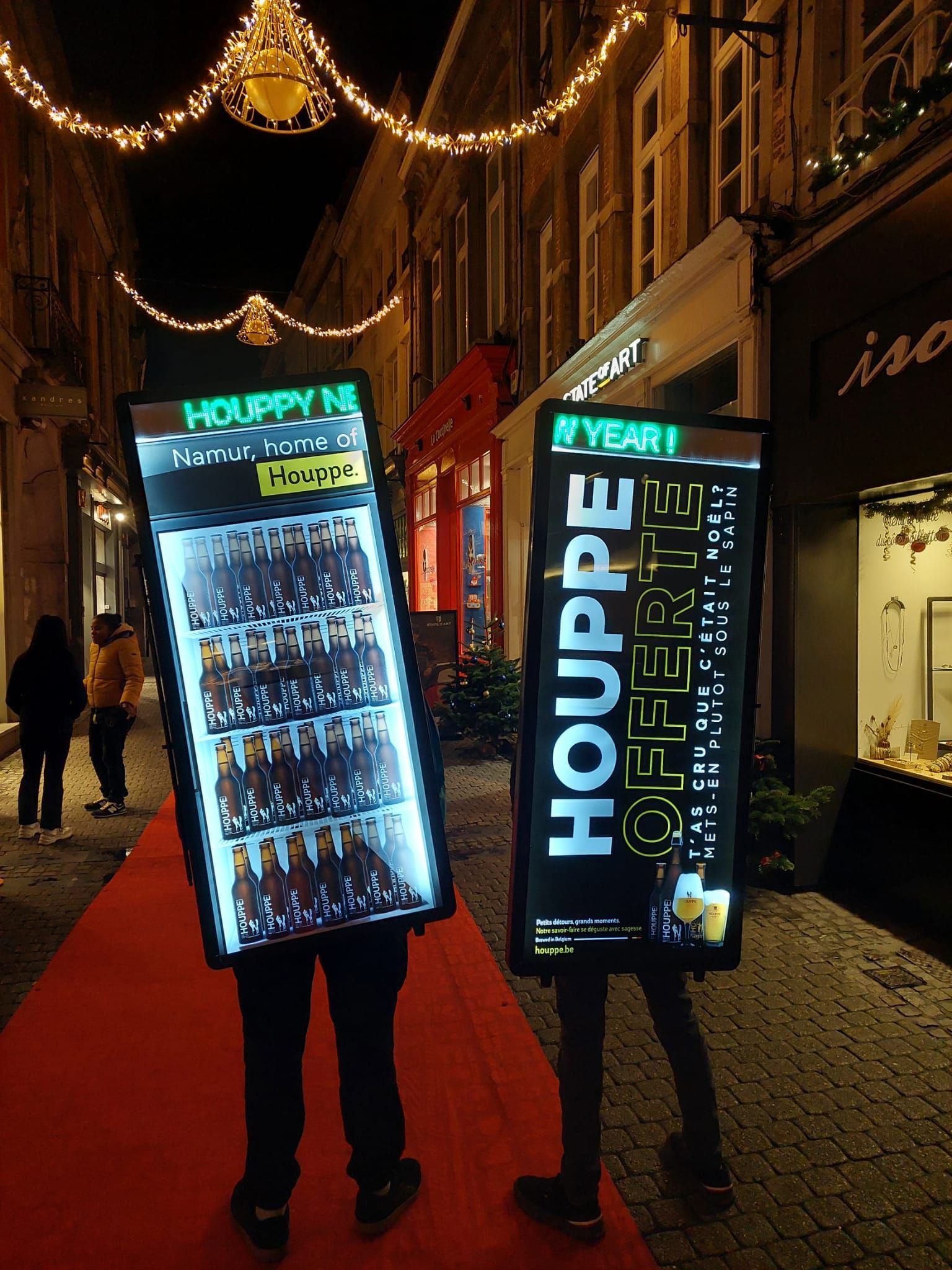 action sherpas - publicité mobile