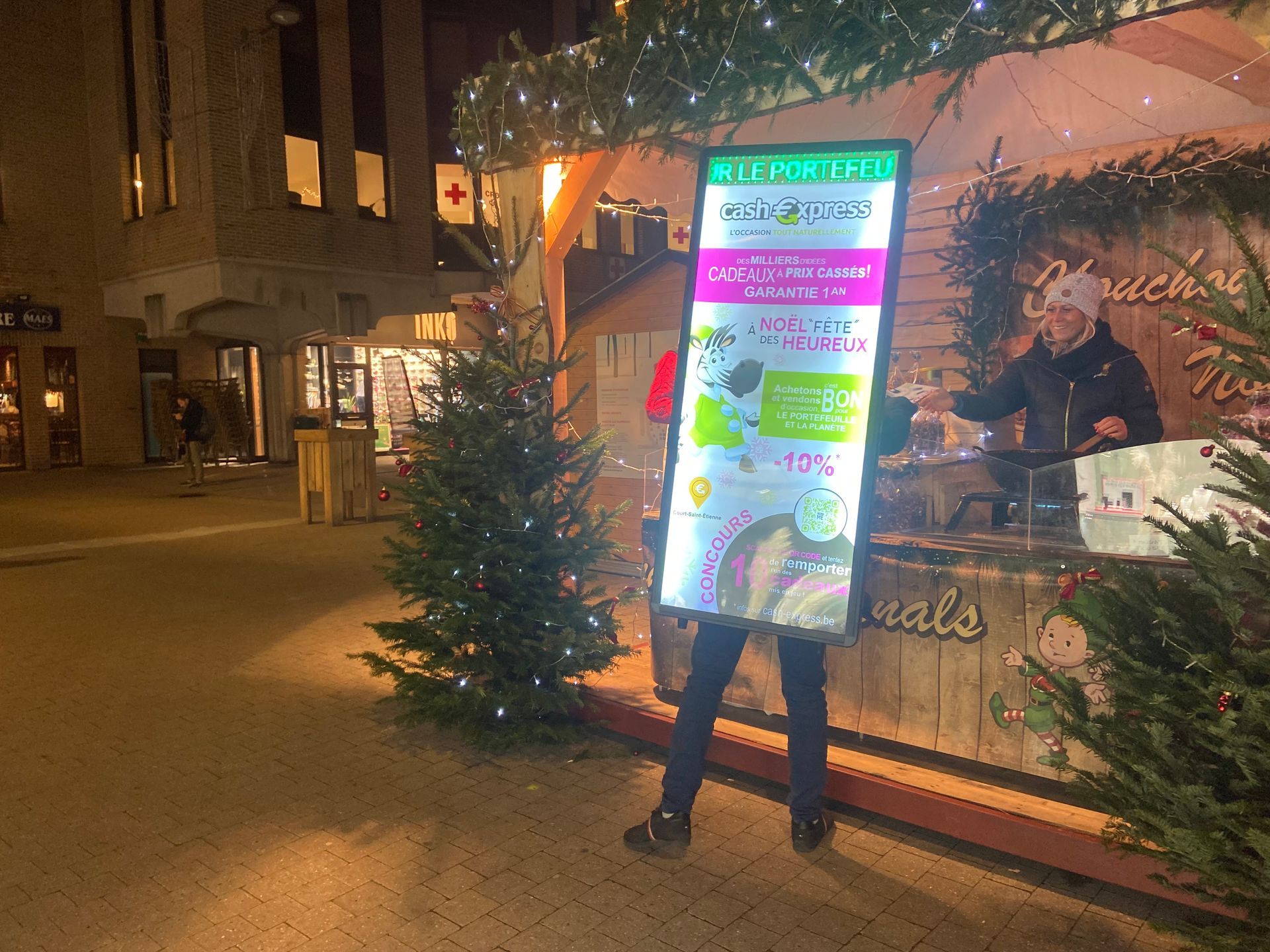 street marketing humain