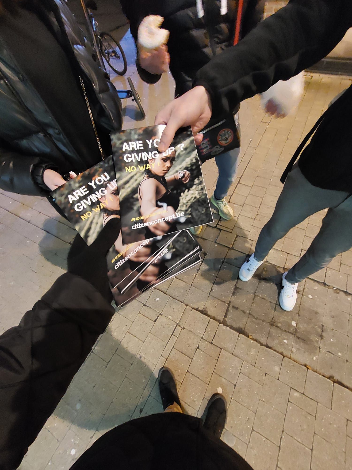 Flyers - Street marketing