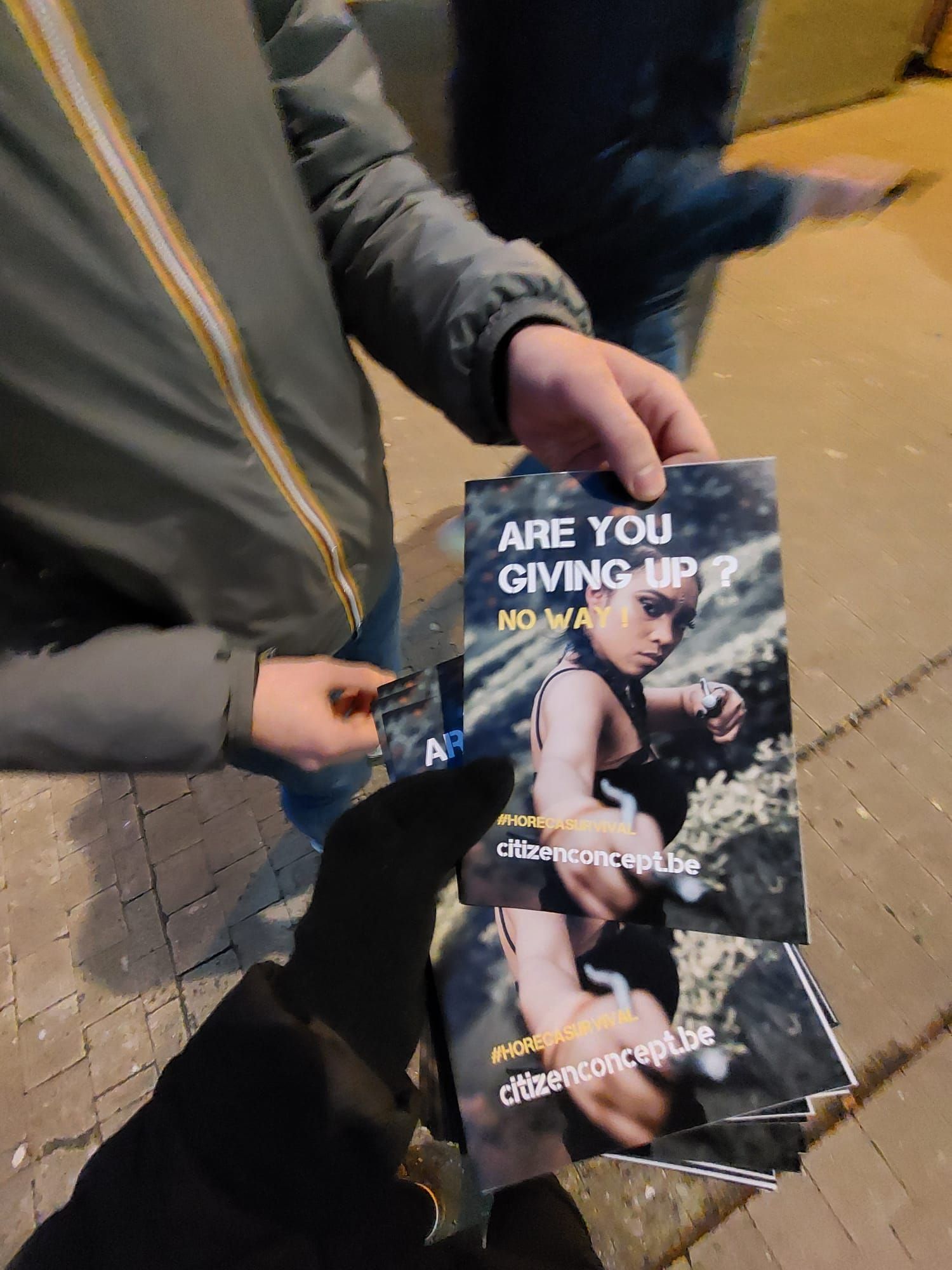 Attirer l'oeil avec un flyer