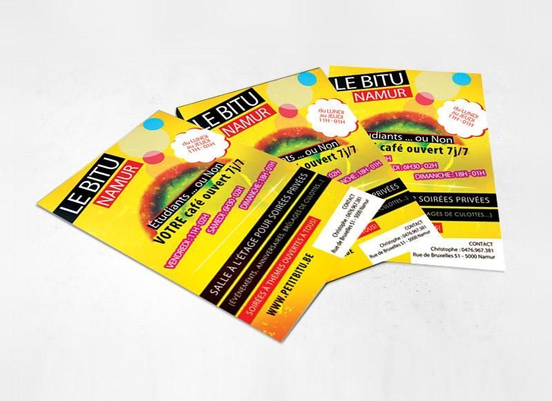 Créer un flyer attrayant - infographie