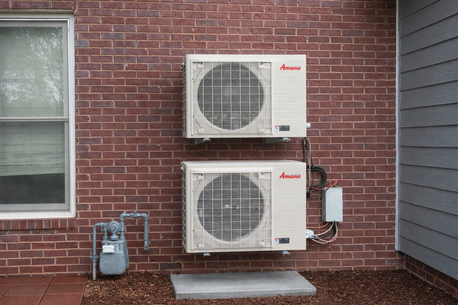 Home Electrification and Appliance Rebates (HEAR) and Georgia Home Energy Rebates (HER) programs where two new hvac units