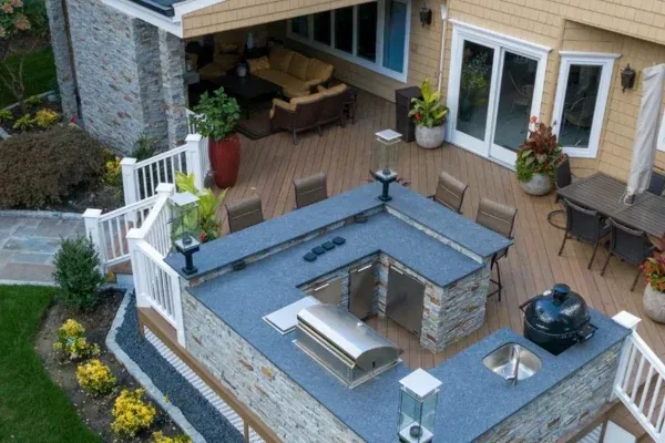 backyard outdoor kitchen installation massapequa ny