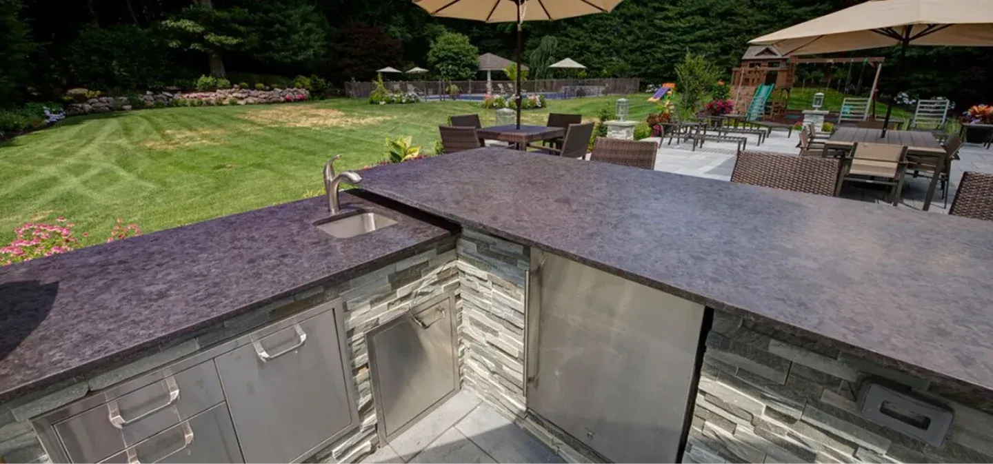built in grill outdoor kitchen massapequa ny