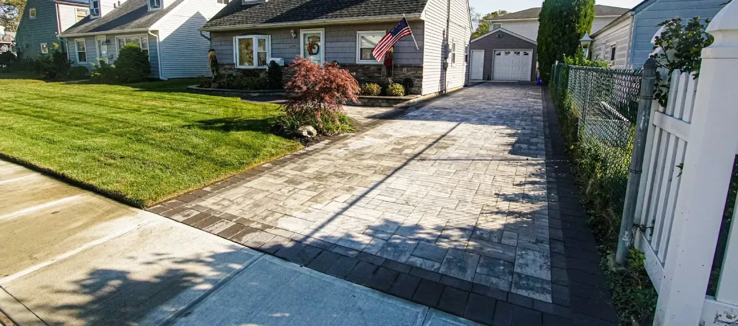 custom driveway installation long island ny