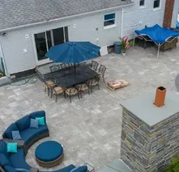 custom hardscape patio massapequa ny