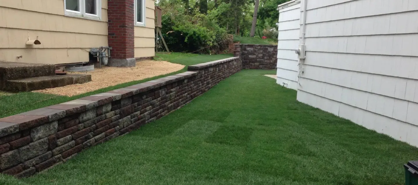 custom retaining wall long island ny