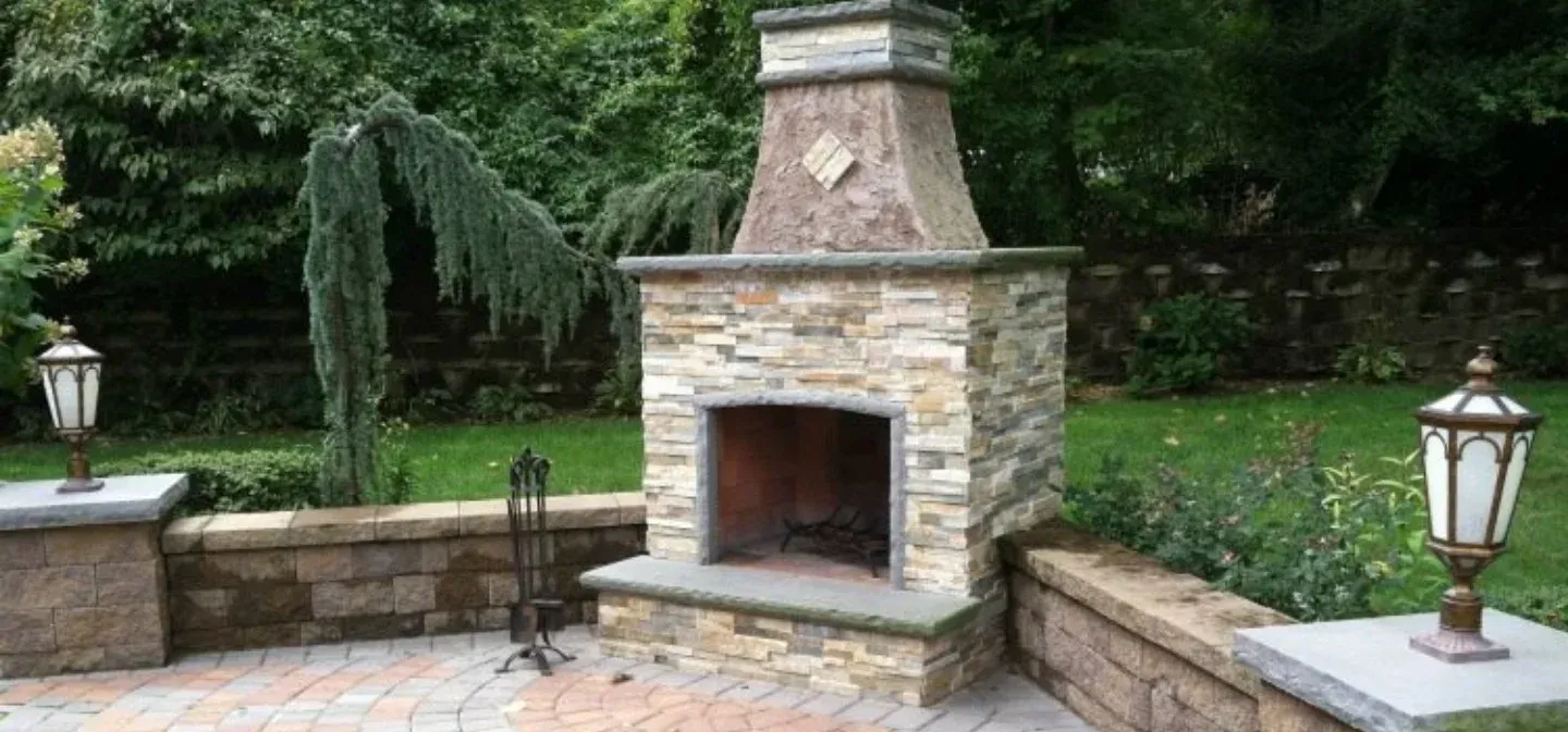 fire pit and outdoor fireplace installers company in massapequa ny