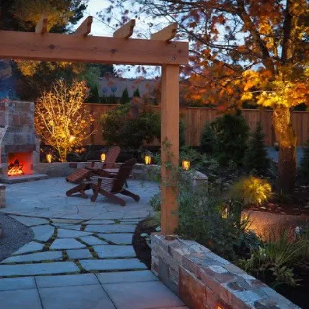 landscape lighting installation services in massapequa ny