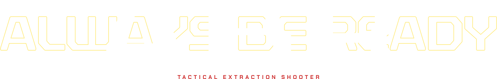Text with yellow outline on white background.