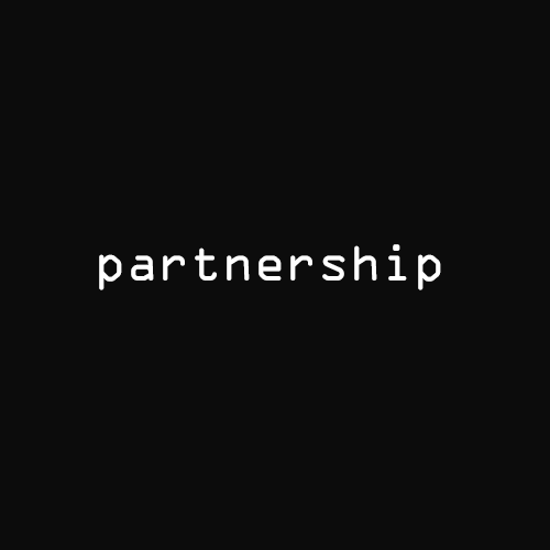 White text on black background, reads 