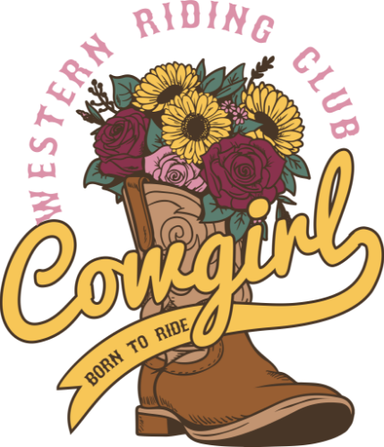 Screen Printing Near Me: Western Riding Club