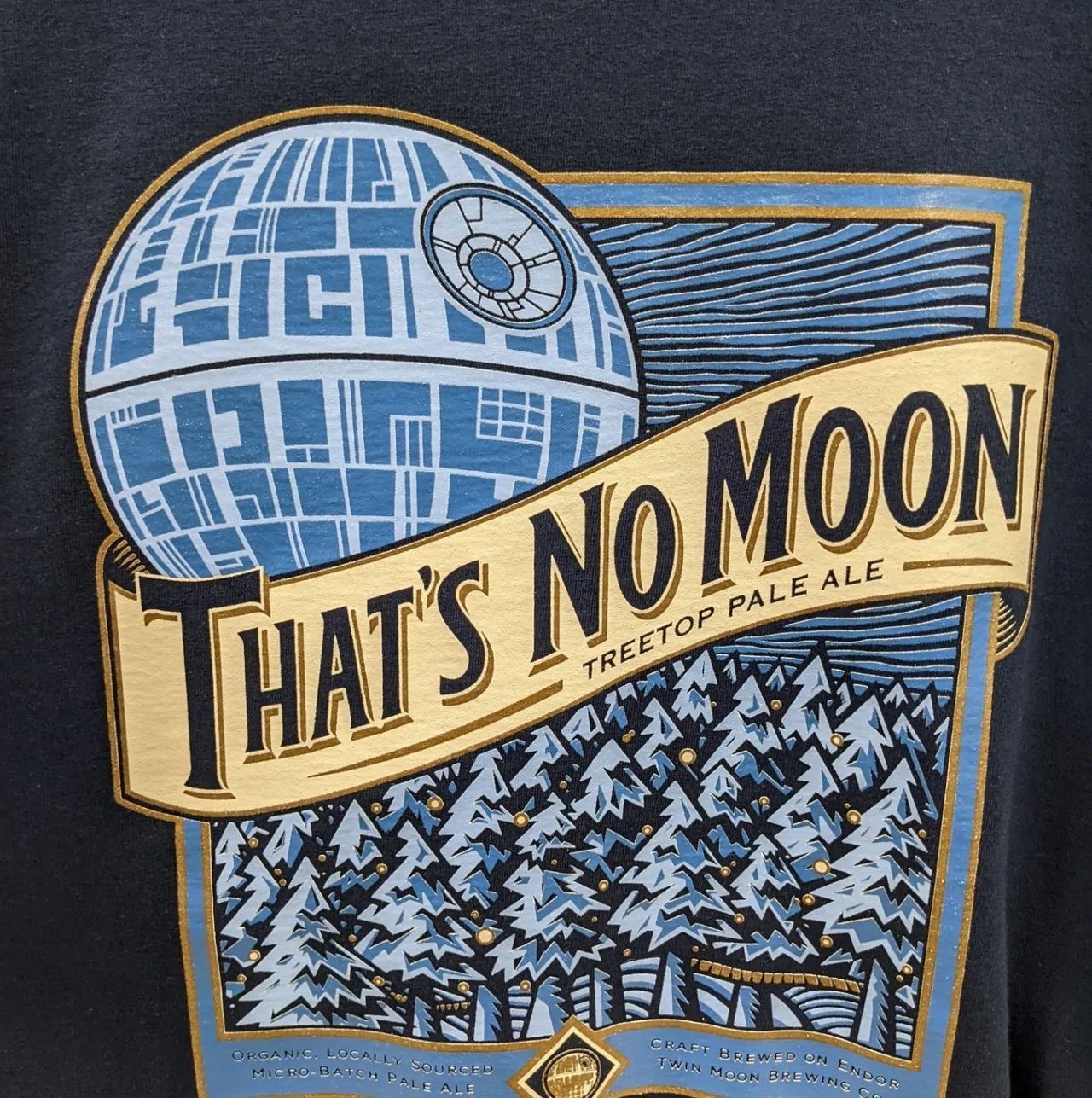 That's No Moon Printed Shirt