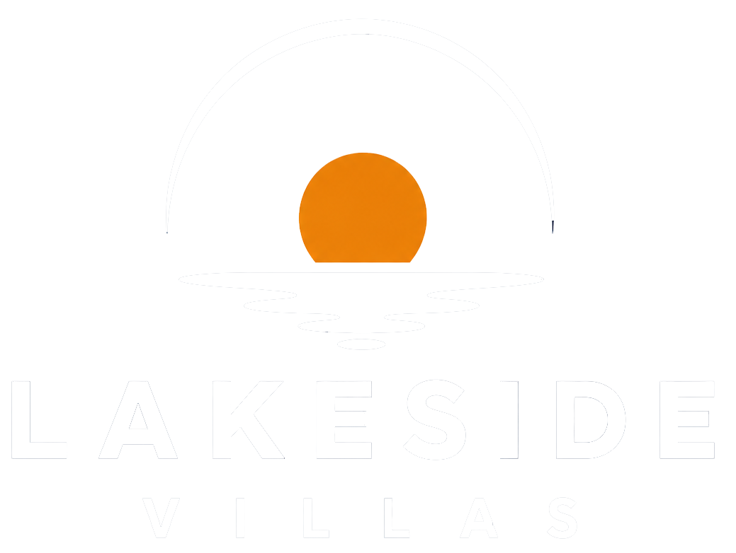 Lakeside Villas White Logo - click to return to home