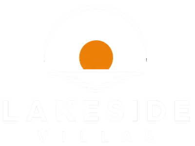 Lakeside Villas White Logo - click to return to home