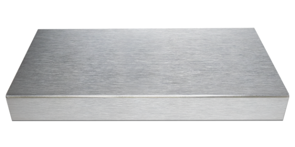 Workbench countertop with stainless steel finish option