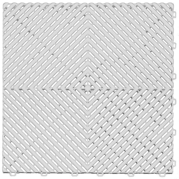 Arctic White Garage Tile Color Option