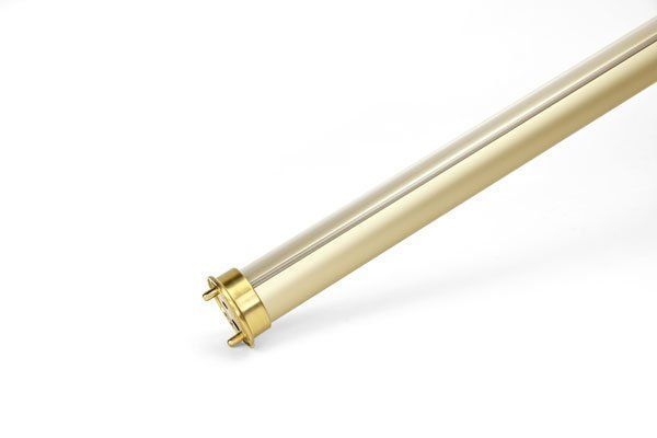 Matte Gold Color Option for Elite Round Poles