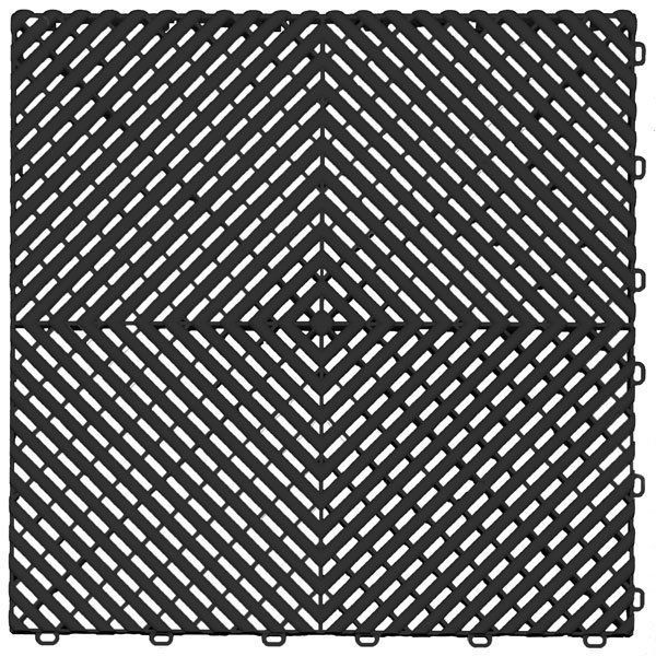 Jet Black Garage Tile Color Option
