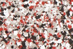 Race Day Red Garage Floor Coating Option