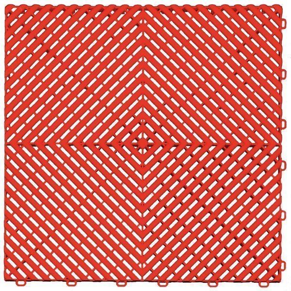 Racing Red Garage Tile Color Option