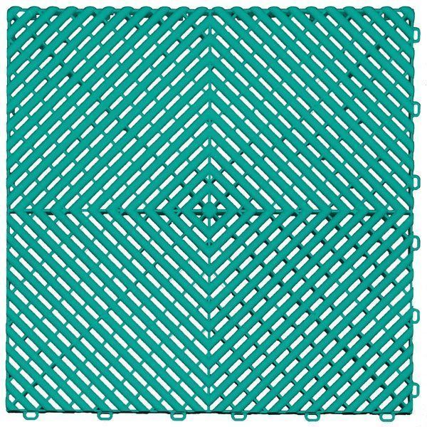 Teal Garage Tile Color Option