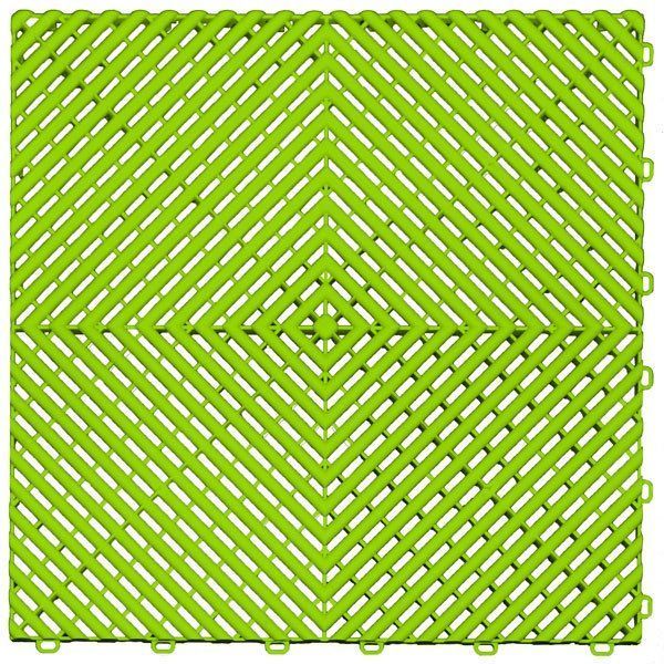 Techno Green Garage Tile Color Option