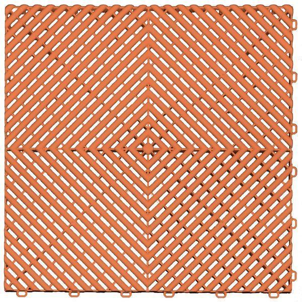 Terra Cotta Garage Tile Color Option