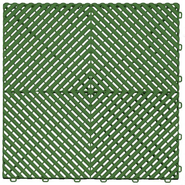 Turf Green Garage Tile Color Option